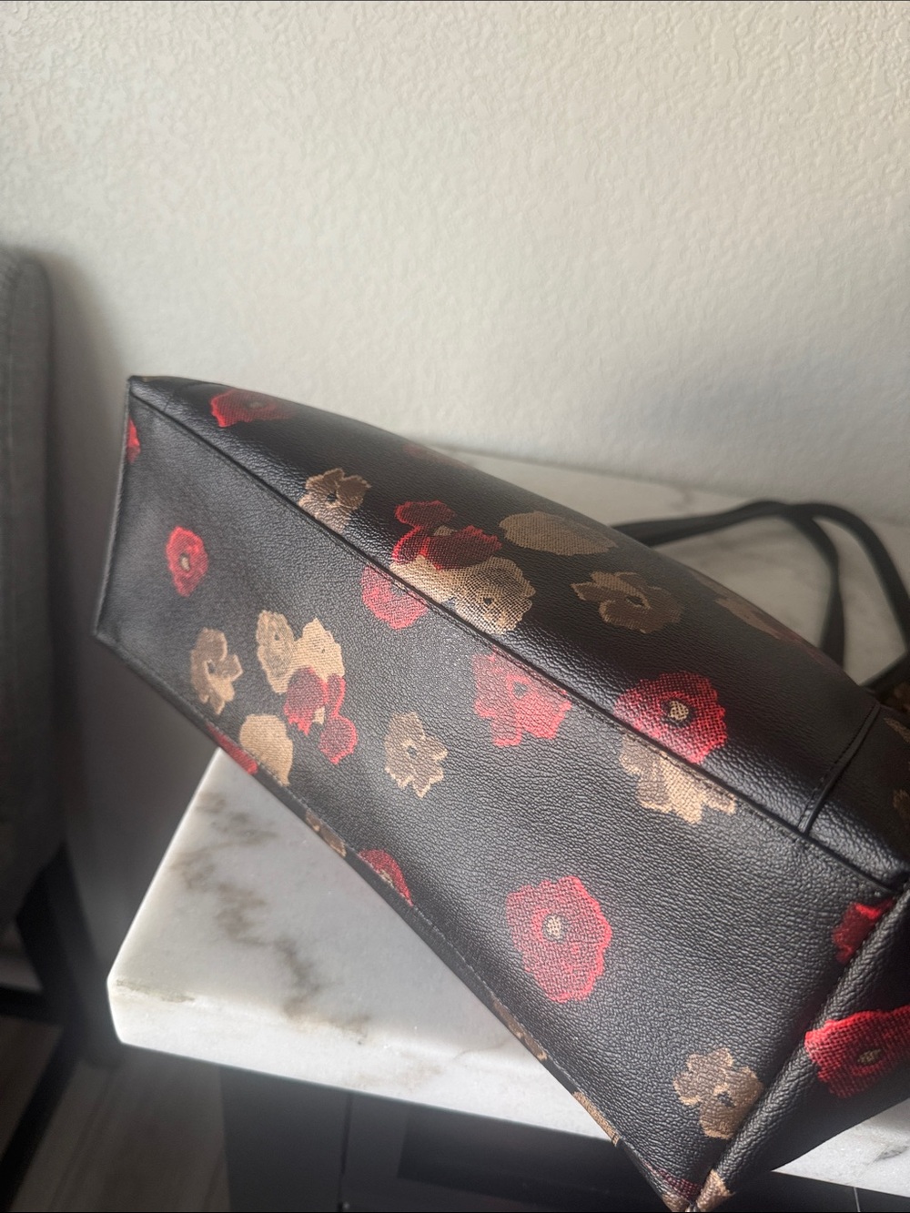 Coach Halftone Floral Ava Tote Wallet Coordinated Bundle 3pc-w/COA GUC!! - Picture 8 of 17
